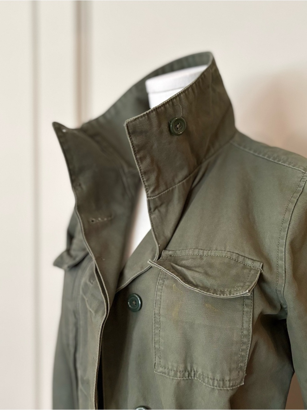 Ecote Olive Army Green Utility Jacket - Women Sz S - Picture 3 of 8
